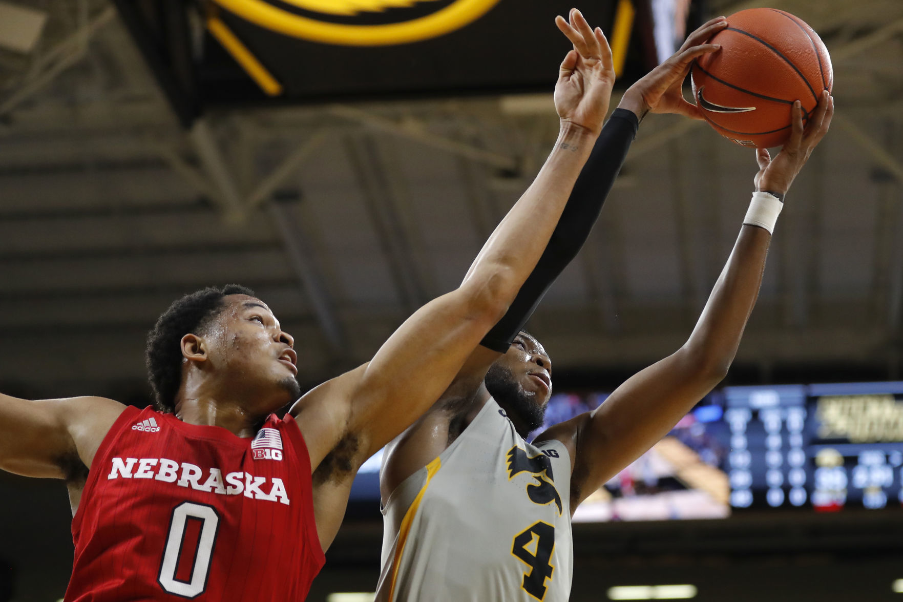 Nebraska Iowa Basketball